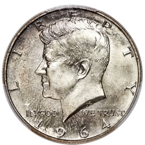 Kennedy Memorial Coin President John F Denver Mint Mark 90 Percent