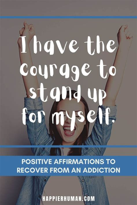 100 Positive Affirmations To Recover From An Addiction Happier Human