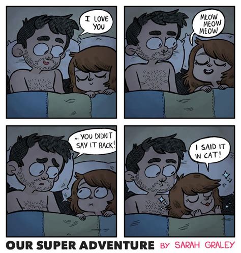 Artist Hilariously Illustrates Everyday Life With Her Fiancé And Their