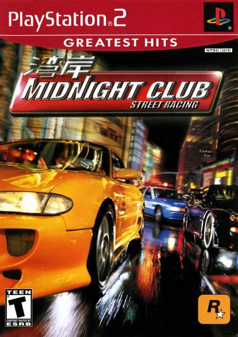 Midnight Club Street Racing Box Shot For Playstation 2