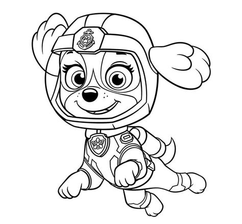 Dibujos De La Patrulla Canina 5 Para Colorear Para Colorear Pintar E