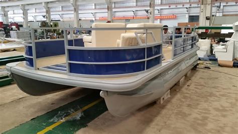 New Design Strong Floating Aluminum Pontoon Boat For Sale Buy