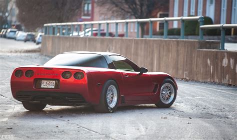 Red Chevrolet C5 Corvette Ccw Classic Forged Wheels Ccw Wheels