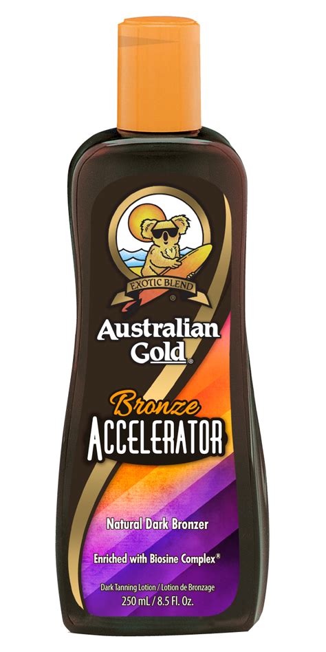 Buy Australian Gold Bronze Accelerator Dark Tanning Lotion 250 Ml