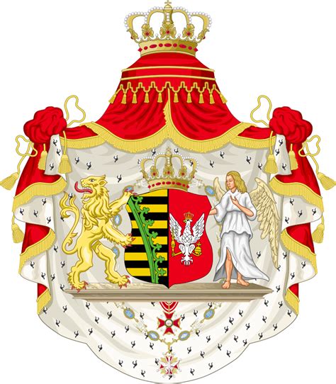 Grand Coat Of Arms Of The Duchy Of Warsaw 18071815 Heraldry