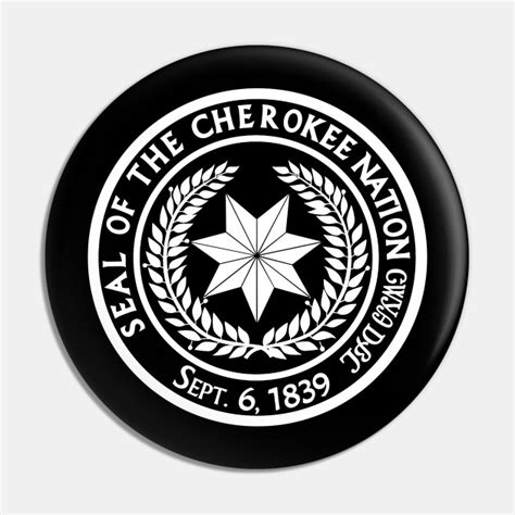 Cherokee Nation Cherokee Pin Teepublic