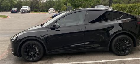 Tesla Model Y Black With Induction Wheels My Xxx Hot Girl