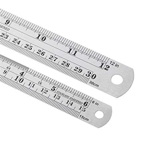 Reviews For Mr Pen Steel Rulers 6 Inch And 12 Inch Metal Rulers Pack