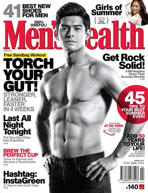 JC De Vera On Men S Health Philippines April 2014 Issue Attracttour