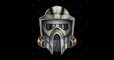 Commander Trauma Clone Trooper Sticker Teepublic