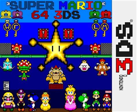 Image Super Mario 64 3dspng Fantendo The Video Game Fanon Wiki