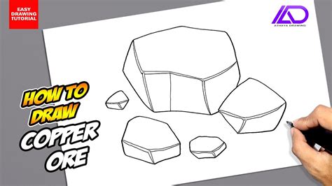 How To Draw Copper Ore Youtube