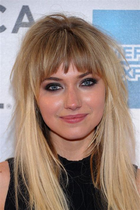 Imogen Poots At Event Of Greetings From Tim Buckley Different Hairstyles Hairstyles With Bangs