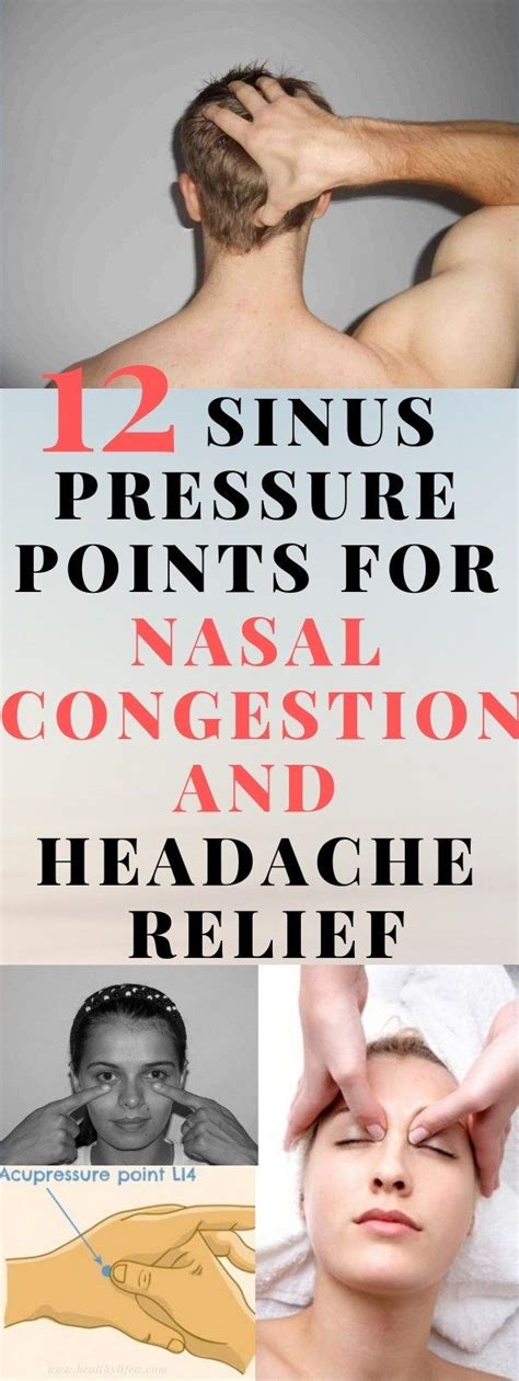 12 Sinus Pressure Points For Nasal Congestion And Headache Relief