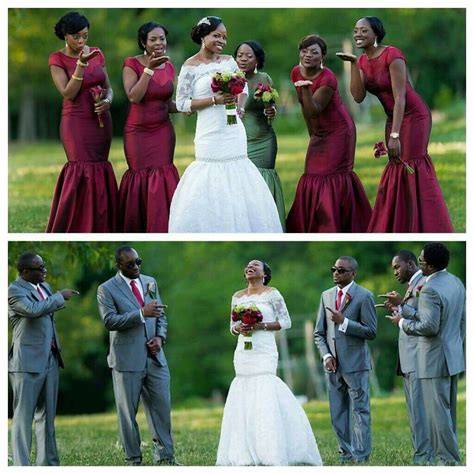 African Bridesmaids Bridesmaids And Groomsmen Long Bridesmaid Dresses Wedding Dresses