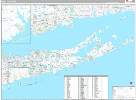 Long Island Ny Zip Code Map