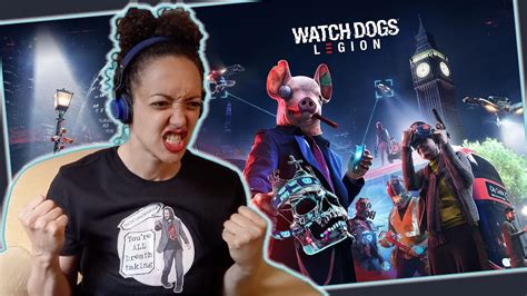Non Gamer Watches 81 I Lose It Over Watch Dogs Legion Youtube
