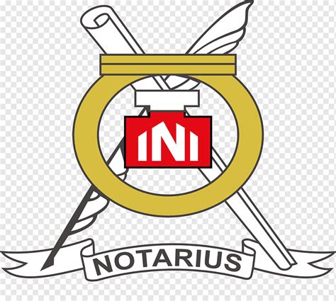 Beyaz Ve Altın Notarius Logosu Ikatan Notaris Endonezya Jatim Noter