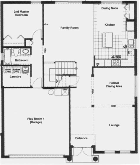Luxury Ground Floor First Floor Home Plan New Home Plans