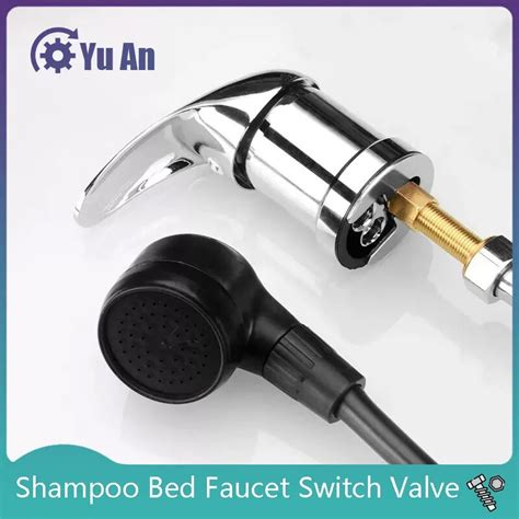 Shampoo Bed Faucet Switch Valve Hairdressing Barber Shop Hair Salon Hot