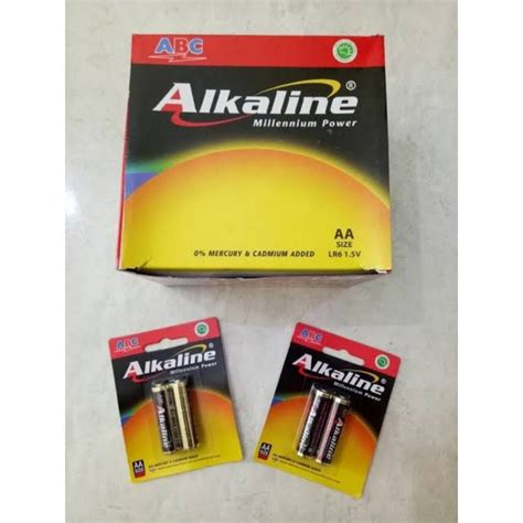 Jual Baterai Alkaline A2 AA ASLI Isi 2 Batere Alkaline AA A2 ORI Isi 2 Shopee Indonesia