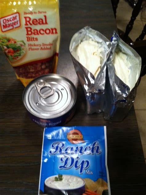 Testing Trendy1 2 3 Chicken Bacon Ranch Dip Healthified