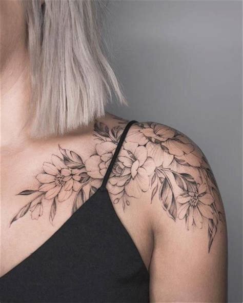 Https://wstravely.com/tattoo/shoulder Flower Tattoo Designs