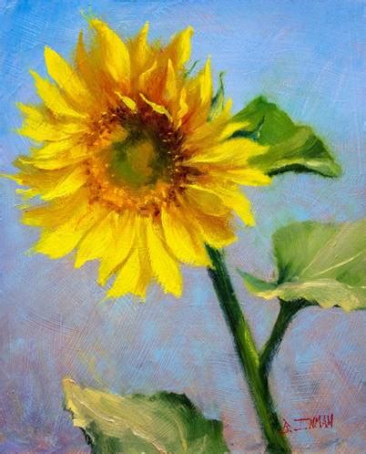 How To Paint A Sunflower Field In Easy Steps Master Oil Painting
