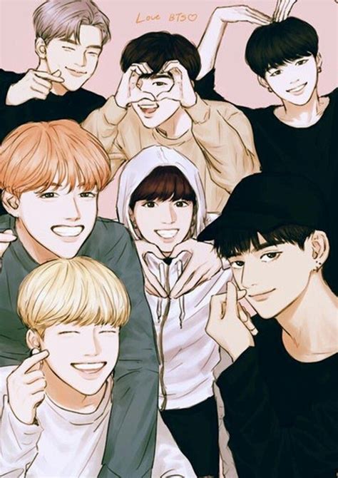 Maybe you would like to learn more about one of these? Anime Drawings Of Bts - Anime Wallpaper