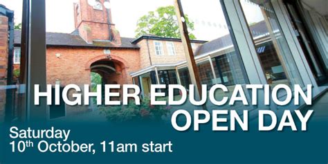 Higher Education Open Day Reaseheath College