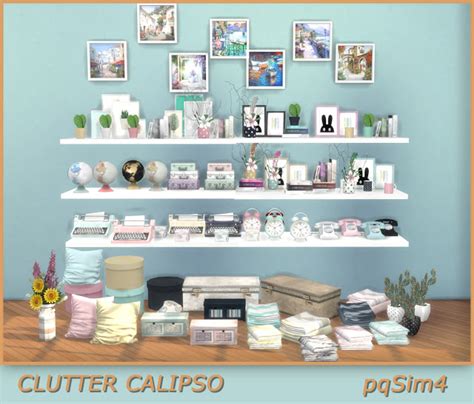 Clutter Calipso At Pqsims4 Sims 4 Updates