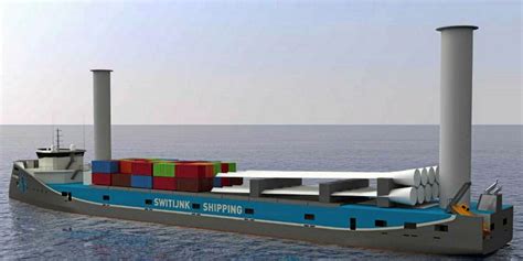 Switijnk Unveils New Wind Assisted Cargoship Tradewinds