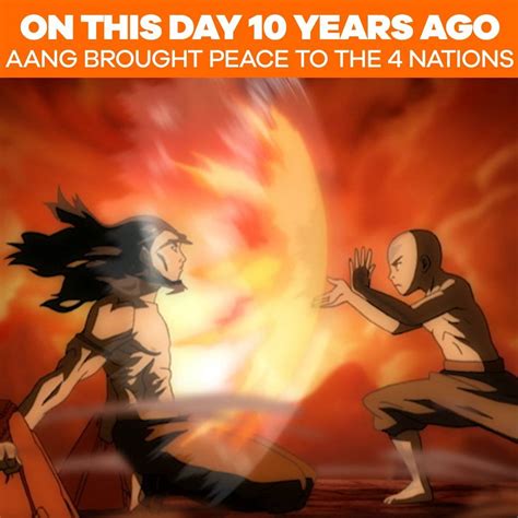 Nickalive Aang Saved The World 10 Years Ago Avatar