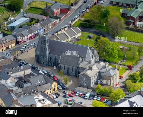 Aerial View Friary Church Francis Street Ennis City Of Ennis Old
