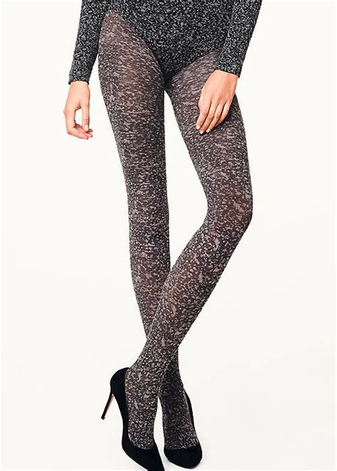 wolford cluster tights wolford tights fashion tights hold ups marl simple style hosiery