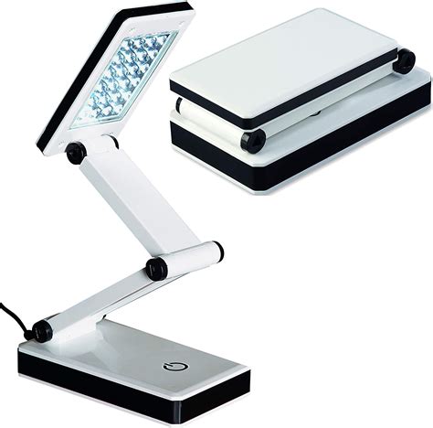 Folding Led Touch Control Lamp Battery Or Mains Powered Super Bright