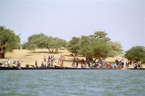 Mali Niger River Village