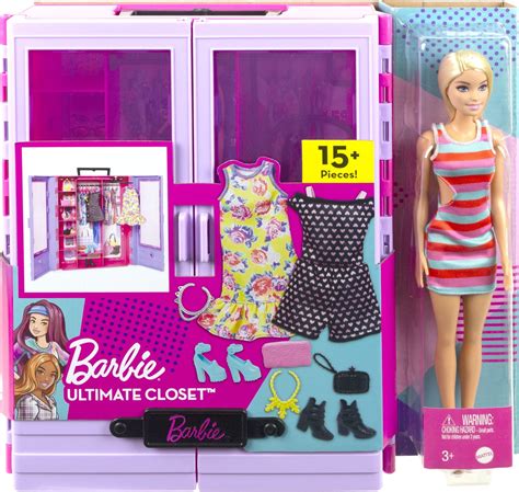 barbie ultimate closet with doll vaatekaappi ja nukke verkkokauppa