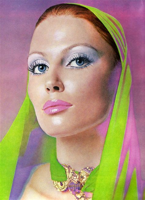 1970 Revlon Ad For Their Moon Drops Line 70s Hair And Makeup Retro