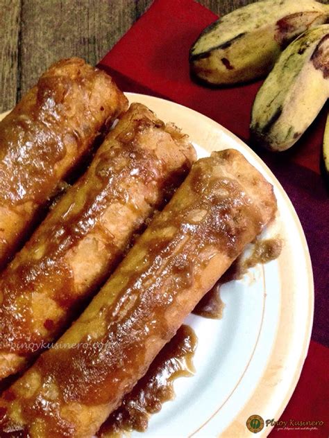 Also known as lumpiang saging, is a philippine snack made of thinly sliced bananas, dusted with brown sugar, rolled in a spring roll wrapper and fried. Turon/ Lumpiang Saging (Crispy Banana Spring Rolls ...