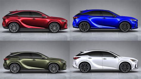New Lexus Rx 2023 Trims Colors Wheels And Interior Youtube