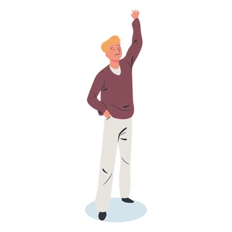 Blonde Guy Character Isometric Transparent Png And Svg Vector File