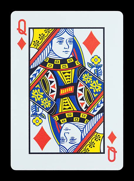 In many european languages, the king and queen begin with the same letter so the latter is often called dame (lady) or variations thereof. Queen Of Diamonds Stock Photos, Pictures & Royalty-Free Images - iStock