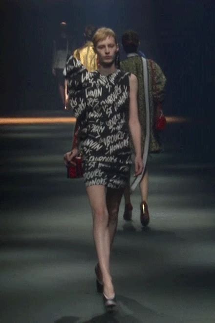 Model Runway Walks Paris Fashion Week Vogue