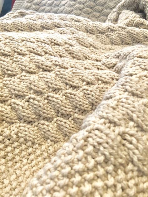 This Is Such An Easy Blanket To Make If You Can Knit And Purl You Can