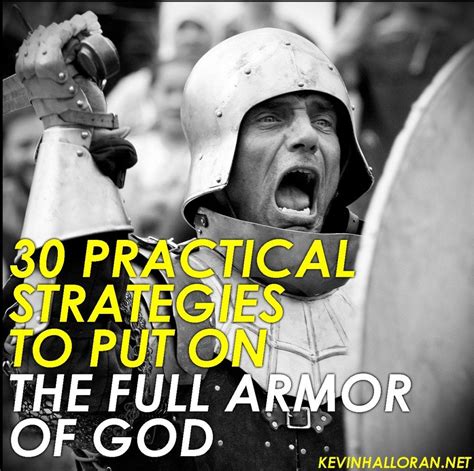 Spiritual Warfare Prayer A Prayer To Put On The Full Armor Of God