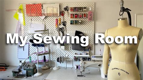 Organizing And Designing My Sewing Room Youtube