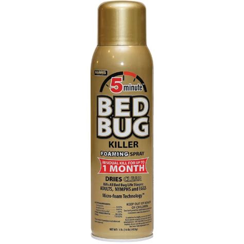 Buy Harris BedBug Gold 5 Minute Bedbug Killer 16 Oz., Aerosol