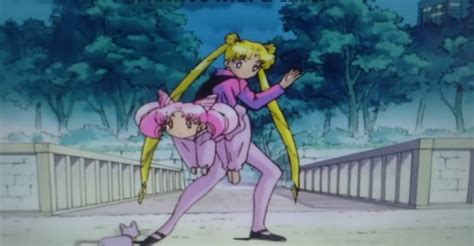 Sailor Moon Spanking Usagi Tsukino Serena Spanks Chibiusa Rini Anime