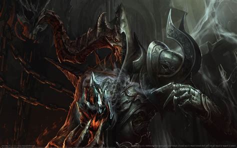 Wallpaper Digital Art Video Games Fantasy Art Demon Diablo Iii